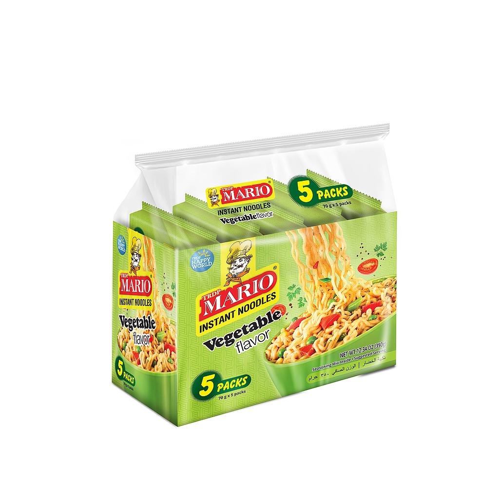 [IF3971] Mario Massa instantânea sabor legumes 5 x 85 g