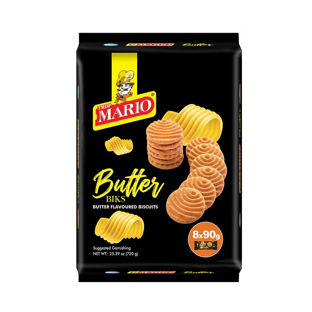 [IF3973] Mario Bolachas de manteiga 8 x 90 g