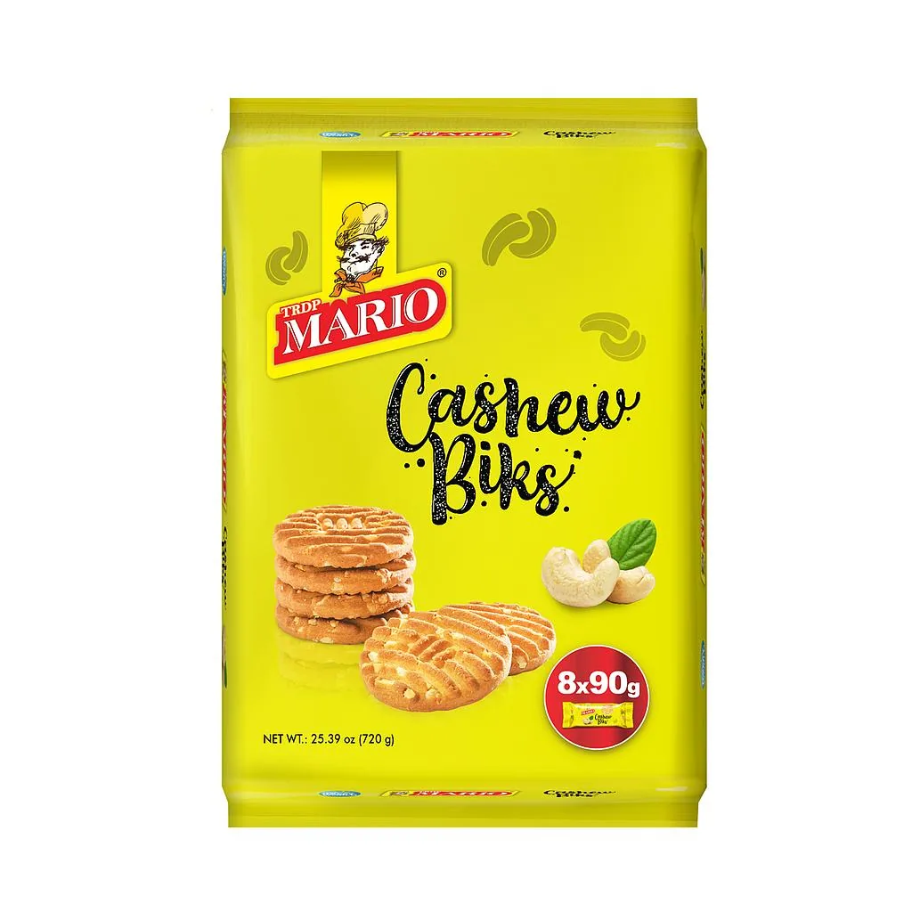 [IF3974] Mario Cashew Biscuits 8 x 90 g