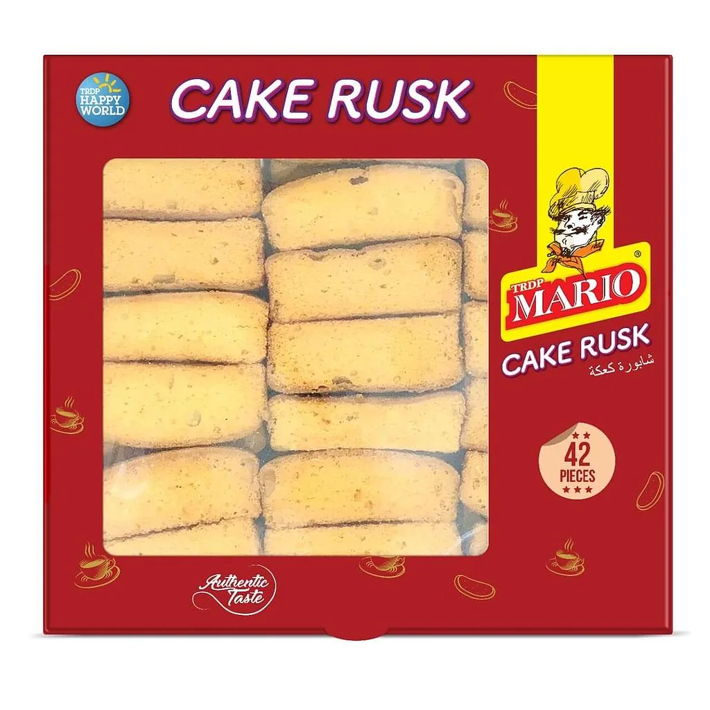 [25052] Mario Cake Rusk 700 g – Bolo tostado