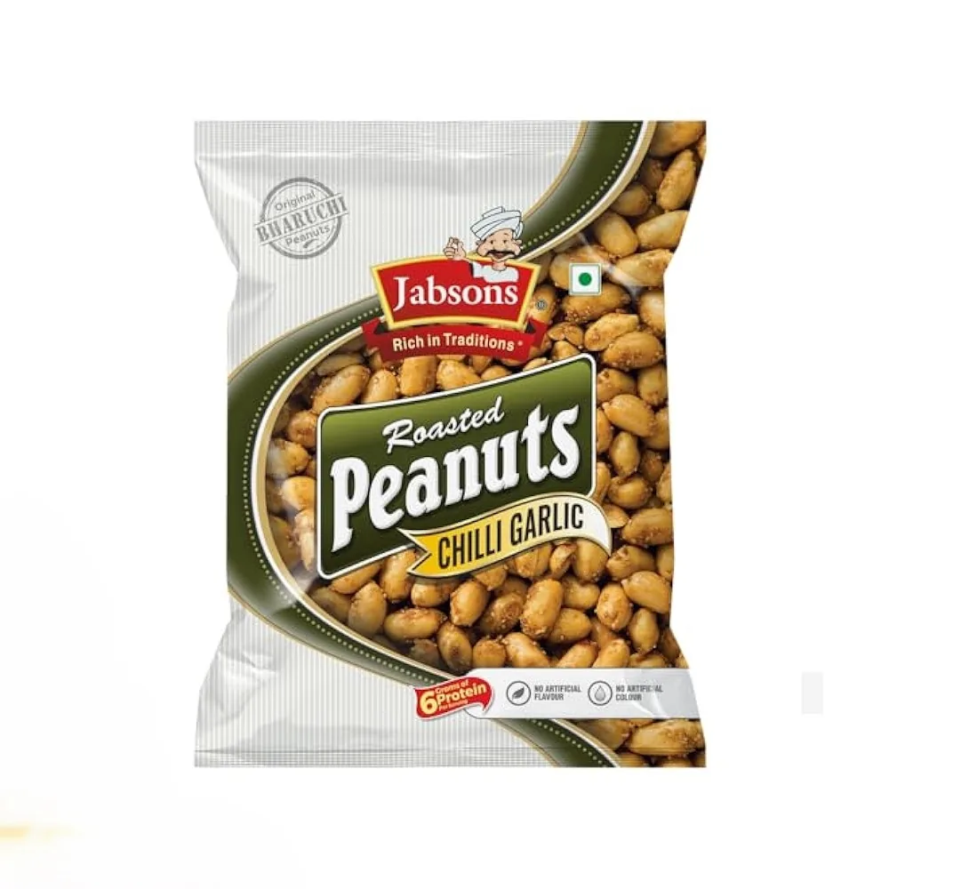 [23347] Jabsons Roasted Peanuts Chilli Garlic 140 g