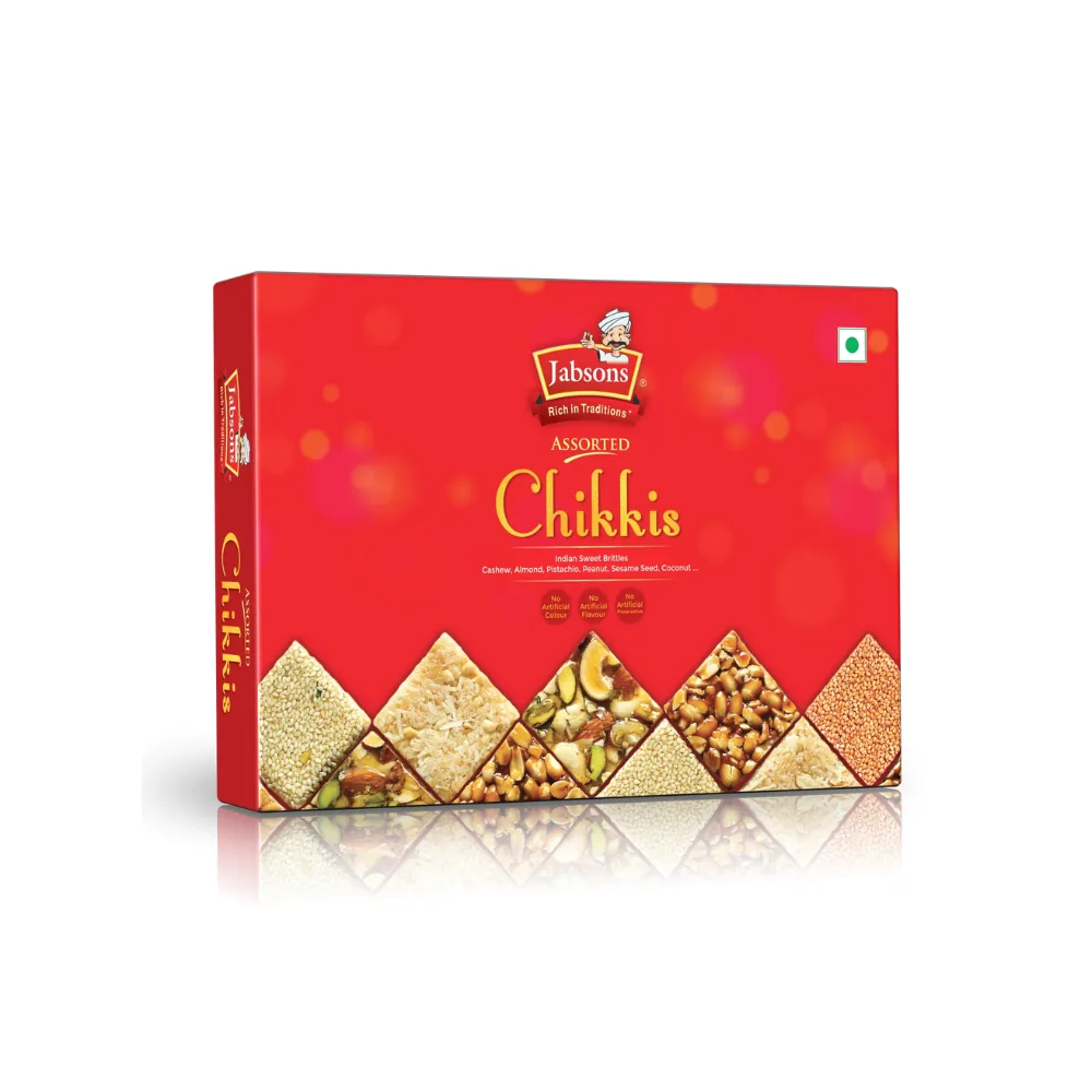 [23309] Jabsons Chikki Assorted 400 g – Nut Brittle