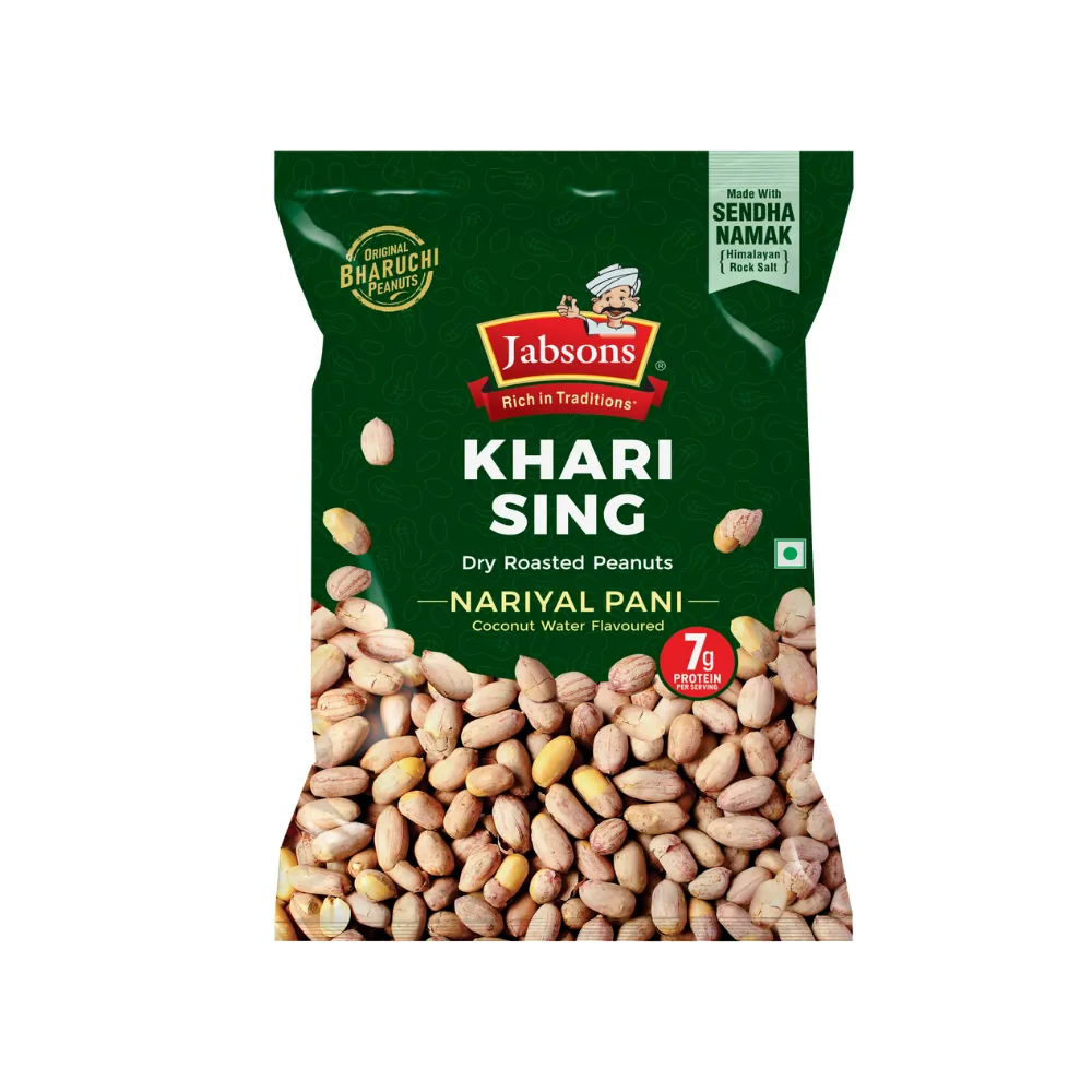 [23315] Jabsons Roasted Peanuts Khari Sing W 400 g – Salted Peanuts