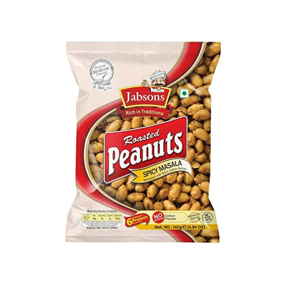 [23308] Jabsons Amendoins torrados masala picante 140 g