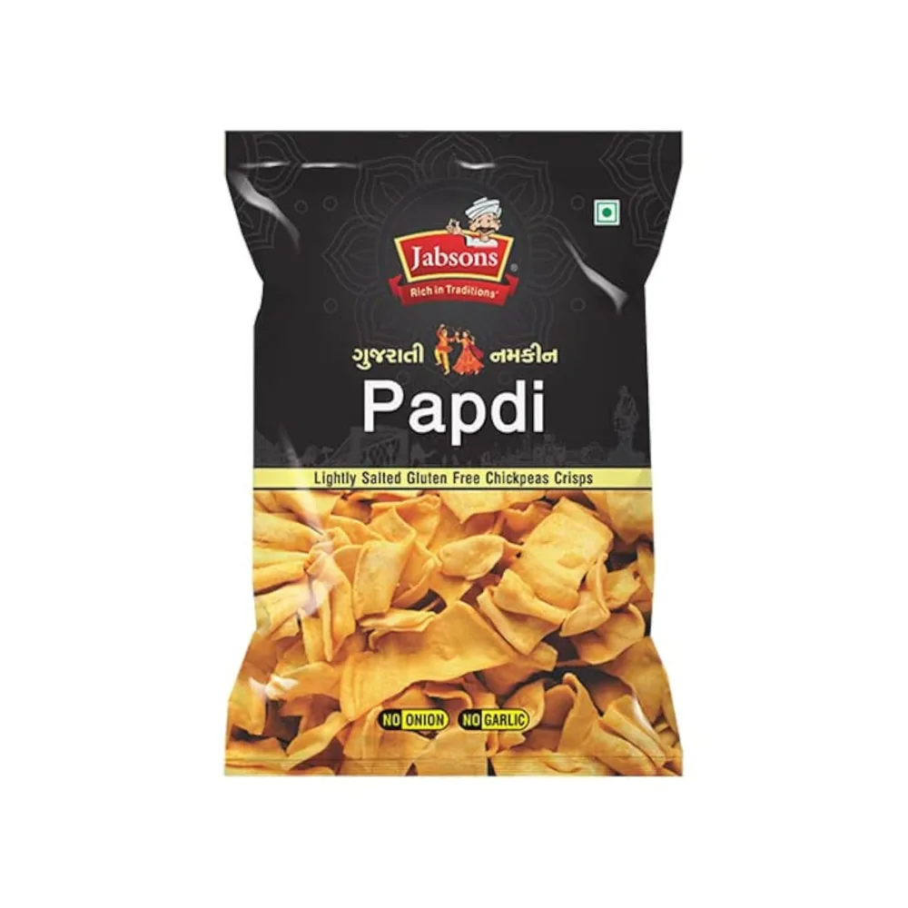[23357] Jabsons Papdi salgada 120 g – Bolachinhas estaladiças