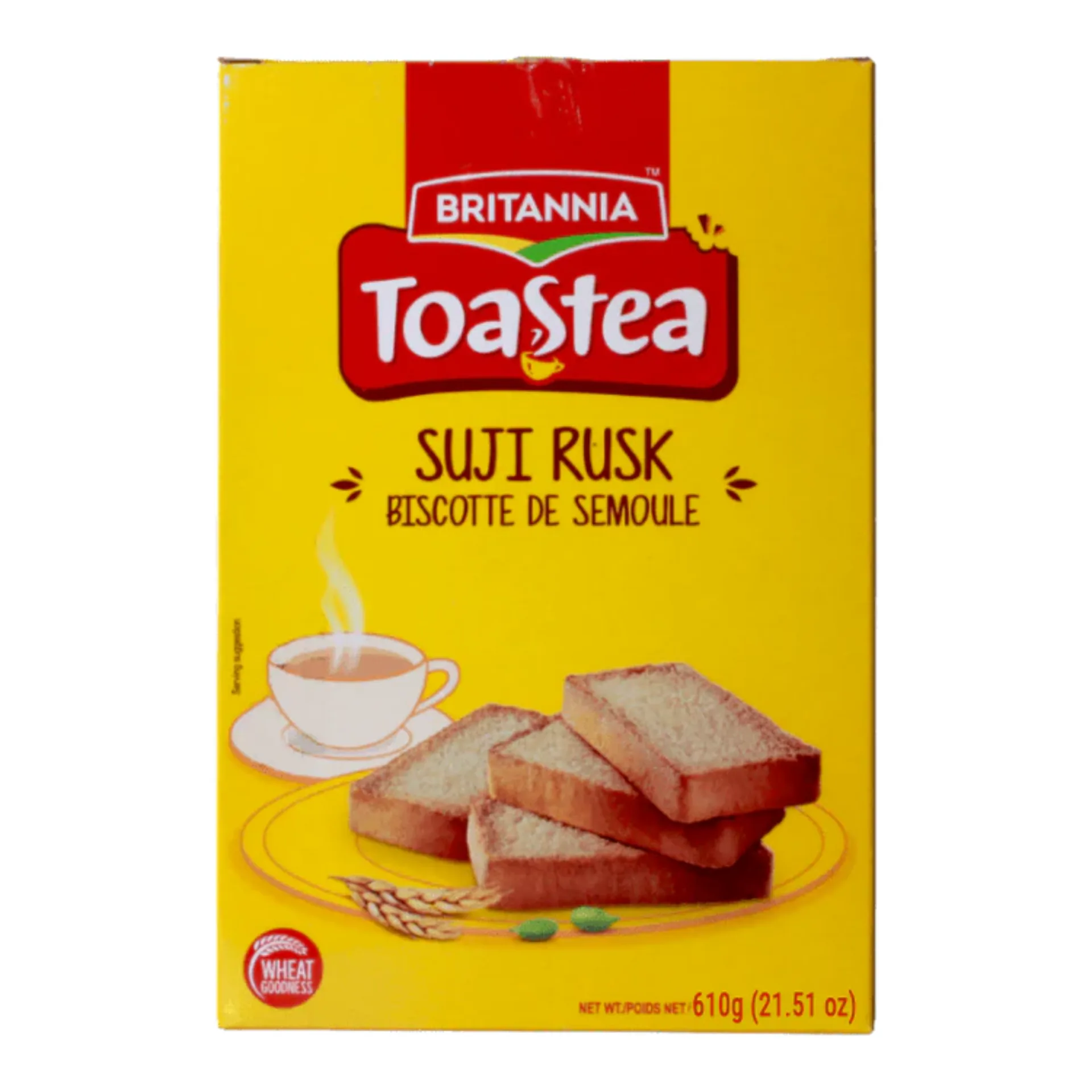 [25335] Britannia Suji Rusk 610 g – Semolina Toast