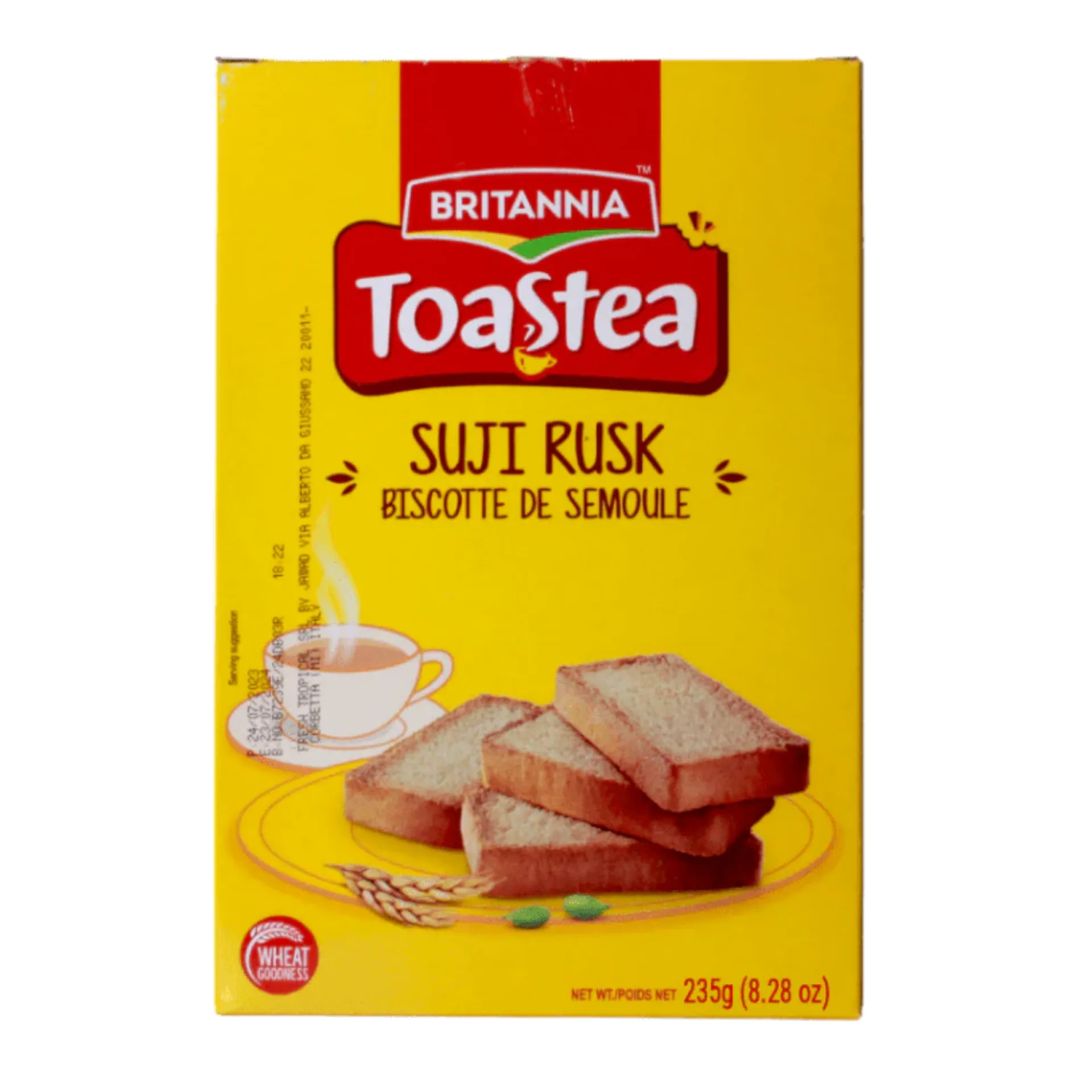 [25317] Britannia Suji Rusk 235 g – Semolina Toast
