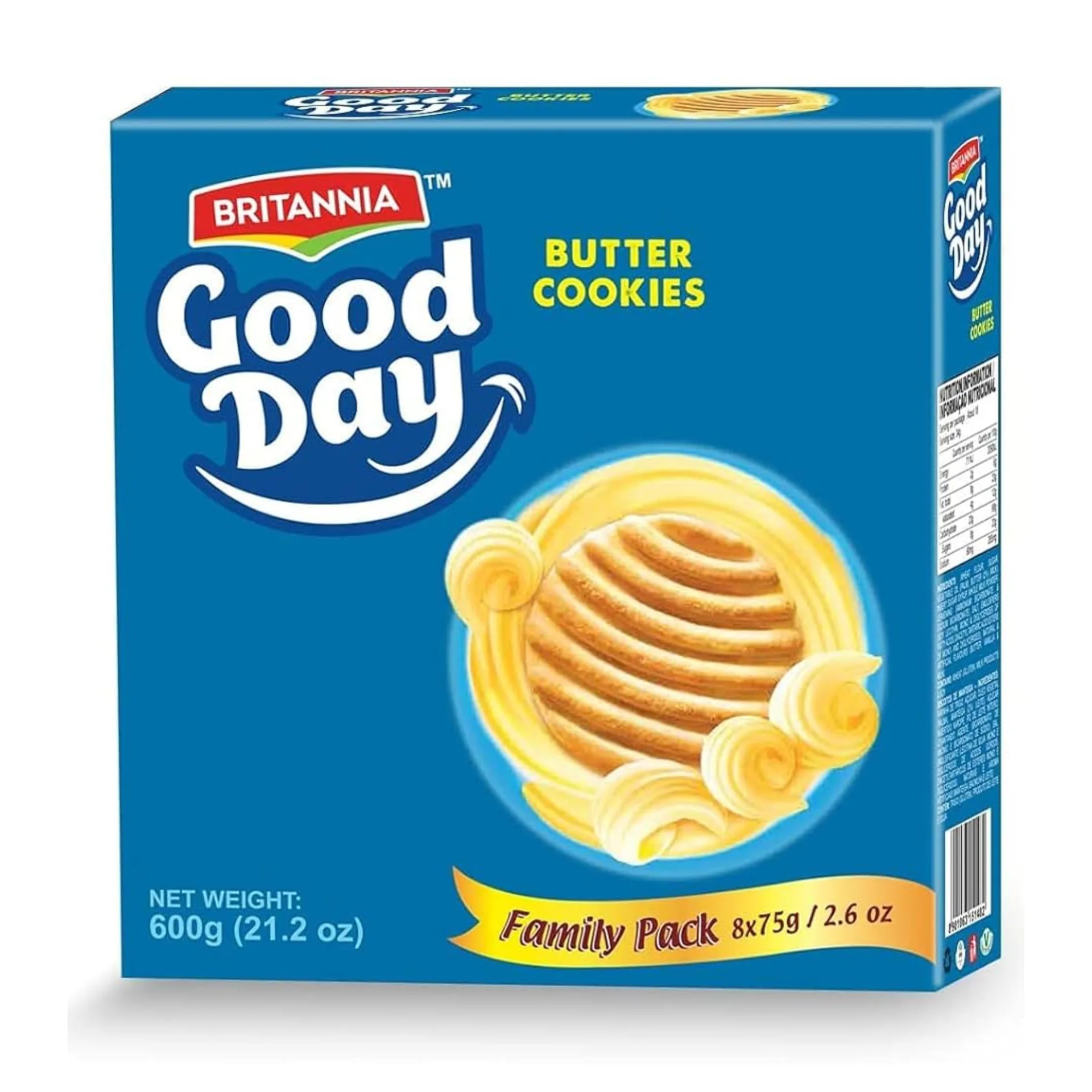 [IF4091] Britannia Good Day Bolachas de manteiga 600 g