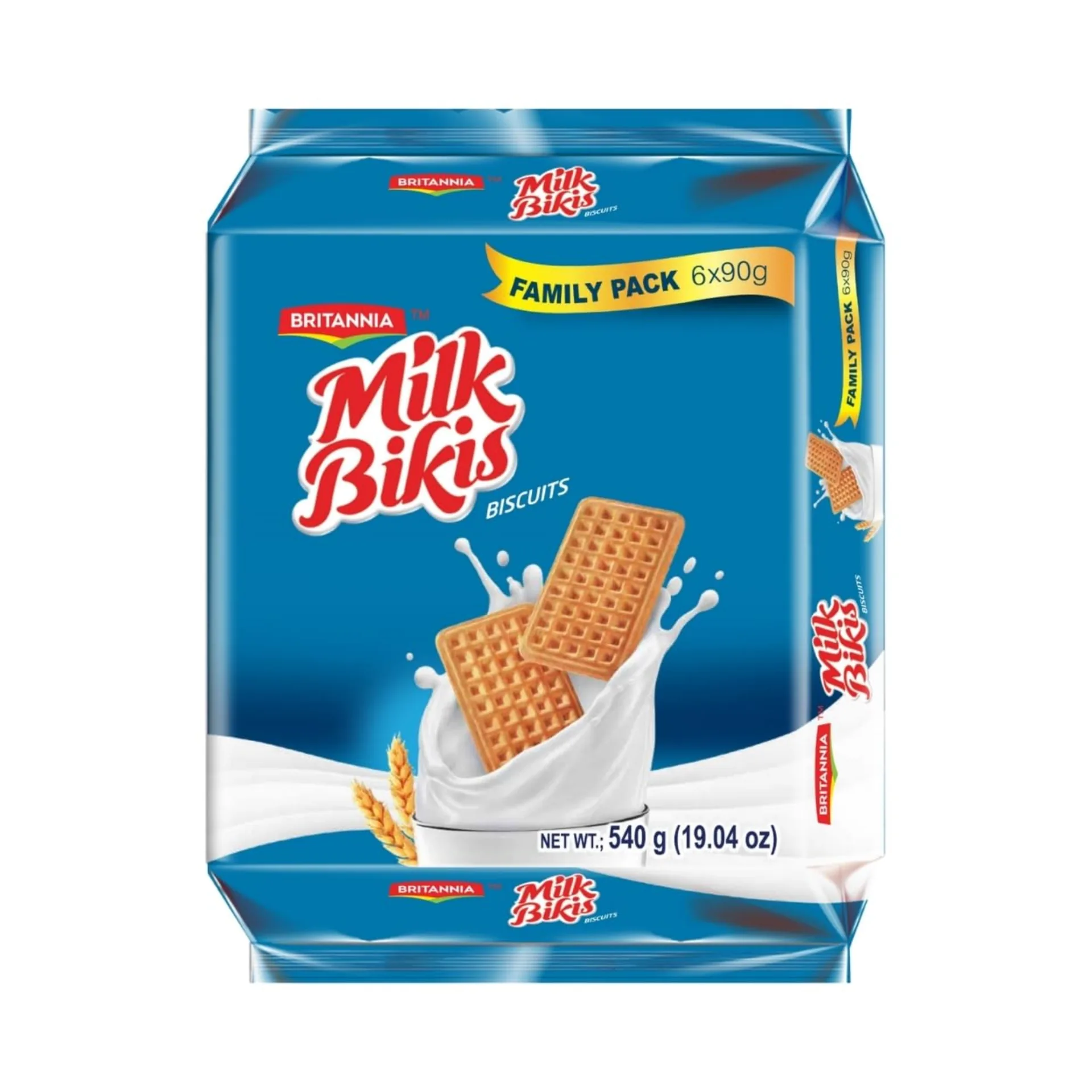 [IF4093] Britannia Milk Bikis Bolachas de leite 540 g