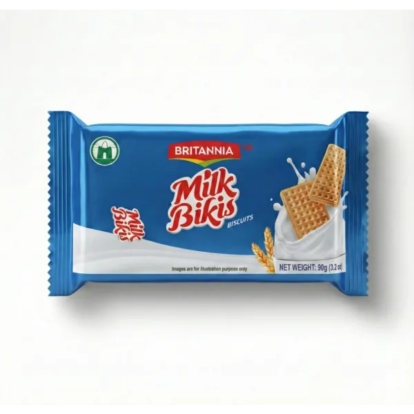 [IF4094] Britannia Milk Bikis Bolachas de leite 90 g