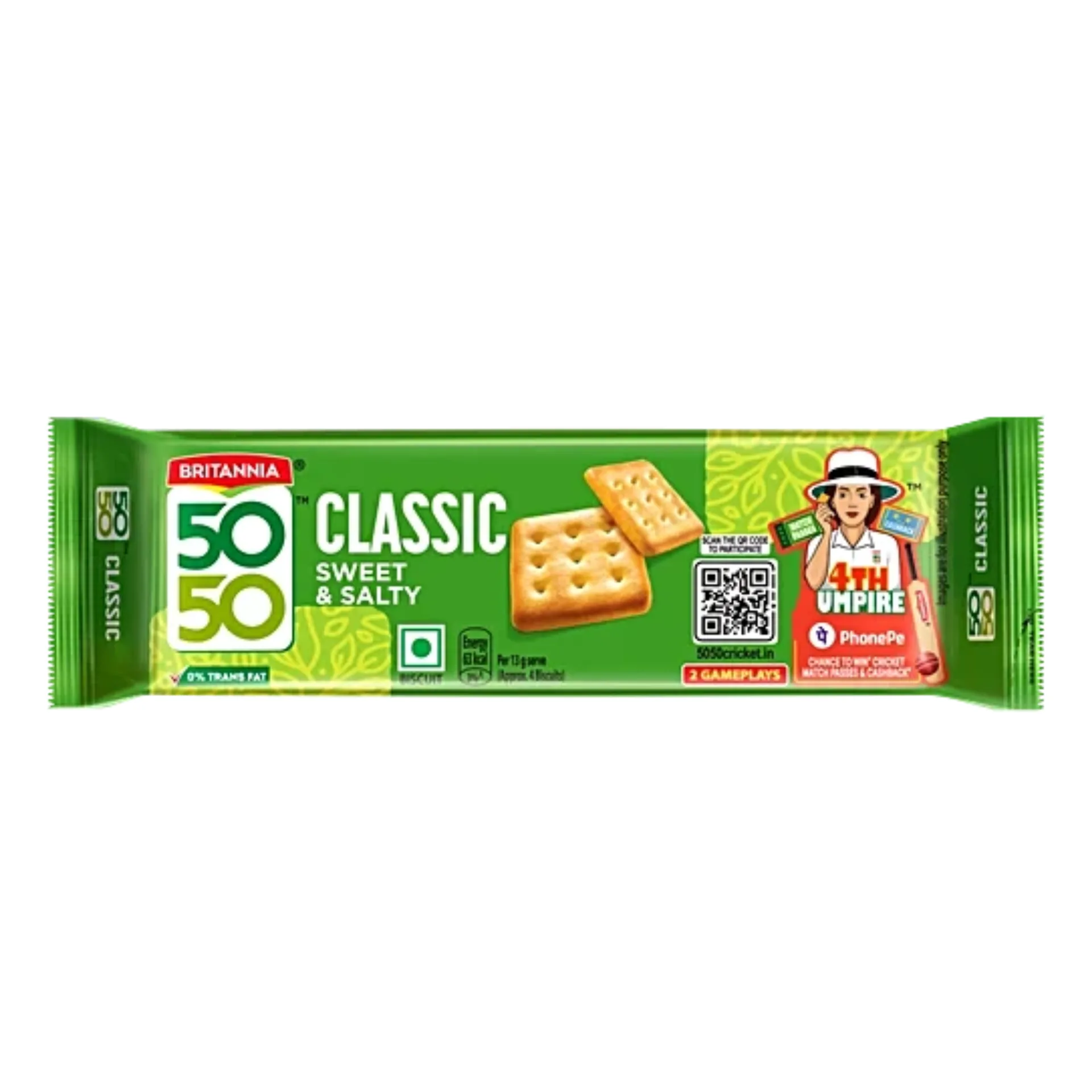 [IF4096] Britannia 50-50 Bolachas doces e salgadas 62 g