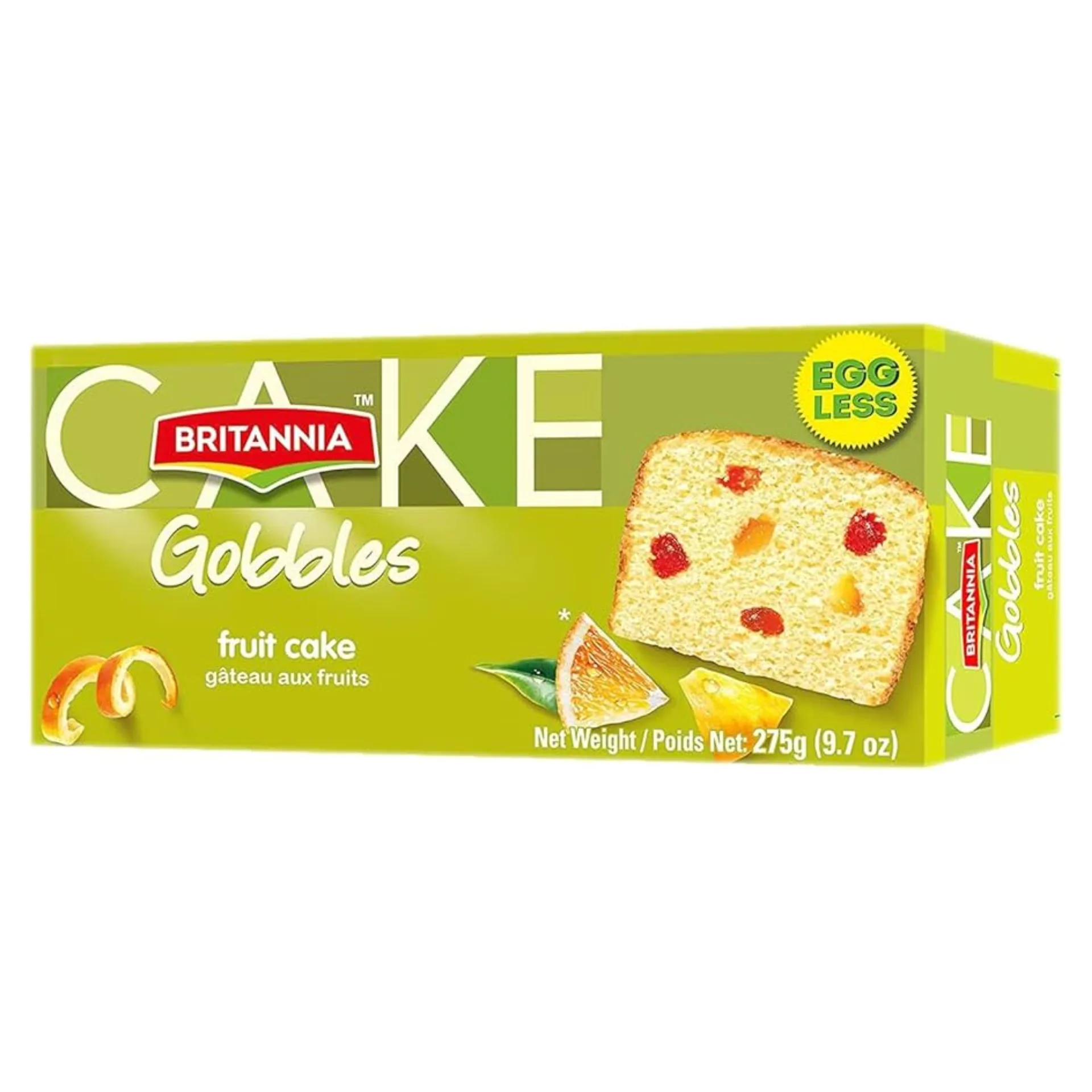 [25341] Britannia Bolo de frutas sem ovo 275 g