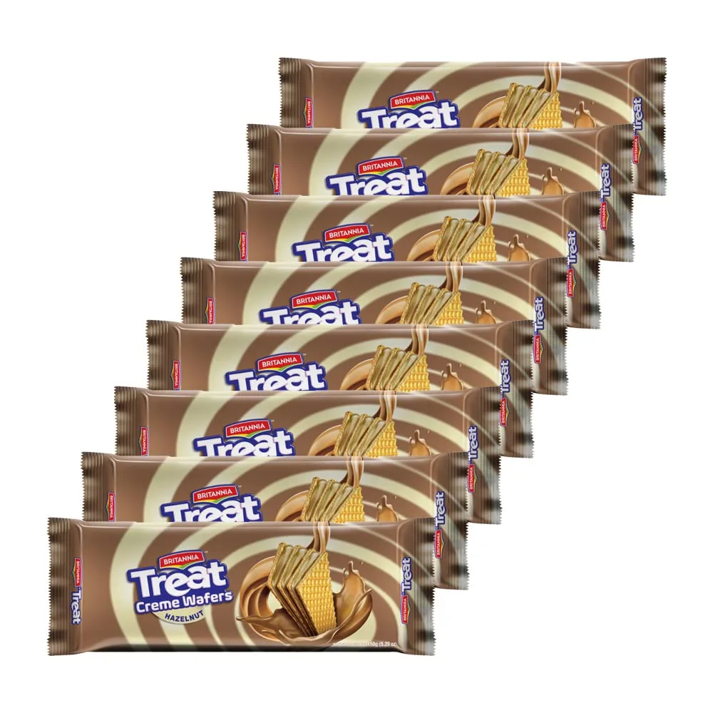 [25345] Britannia Treat Hazelnut Wafers 150 g