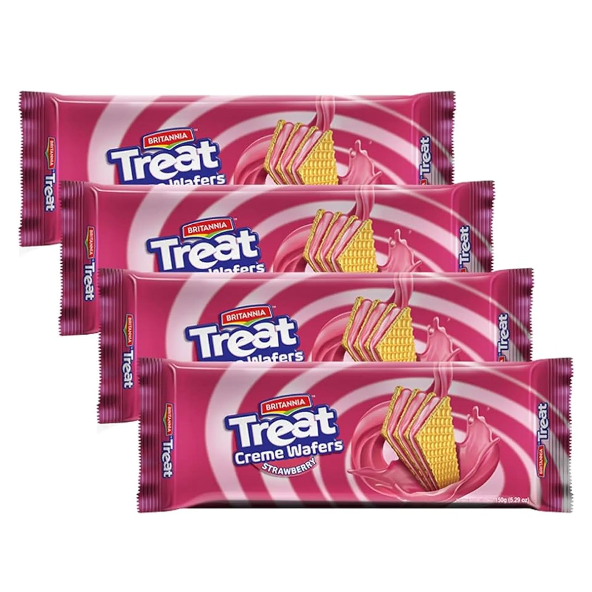 [25346] Britannia Treat Strawberry Wafers 150 g