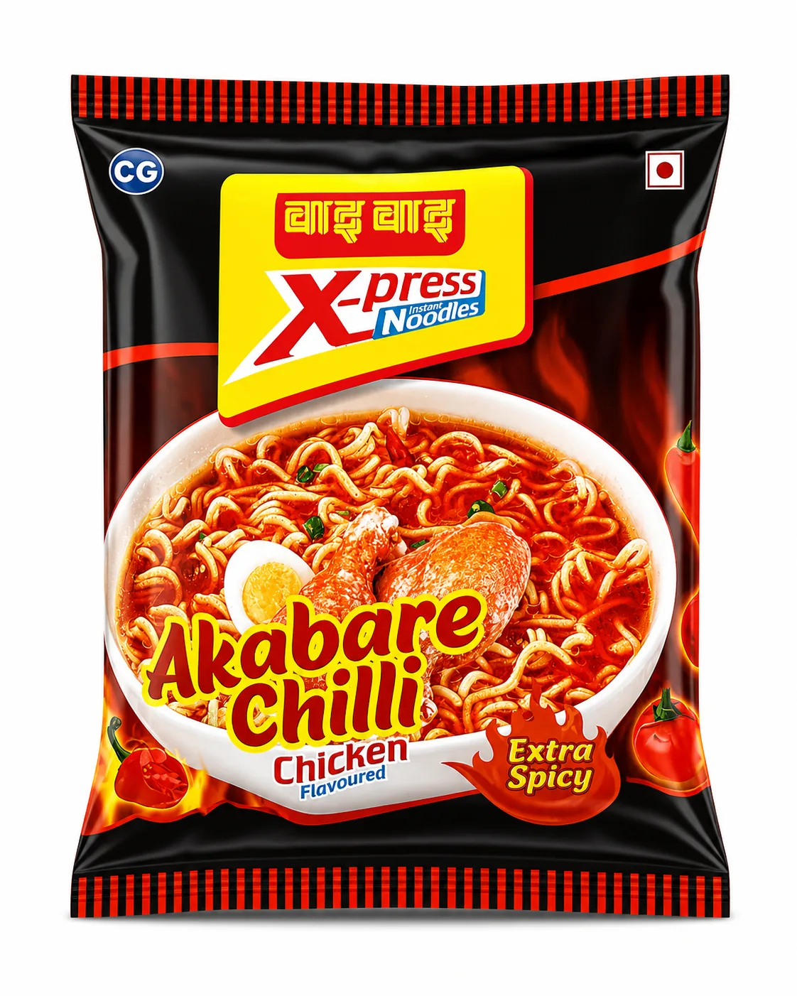 [27188] Wai Wai Massa instantânea Akabare frango e malagueta 75 g