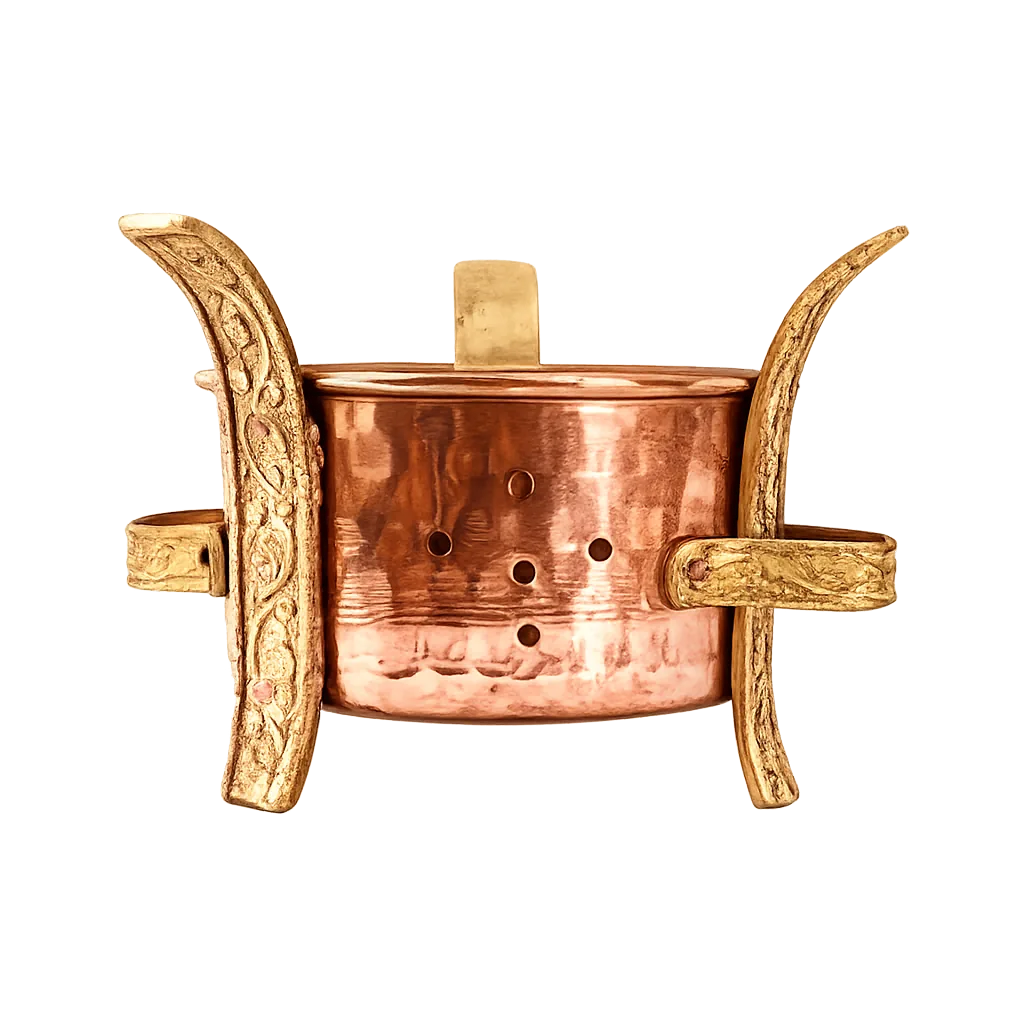 [IF4157] Copper Sigdi (Angeethi) 1 pcs – Serving Brazier