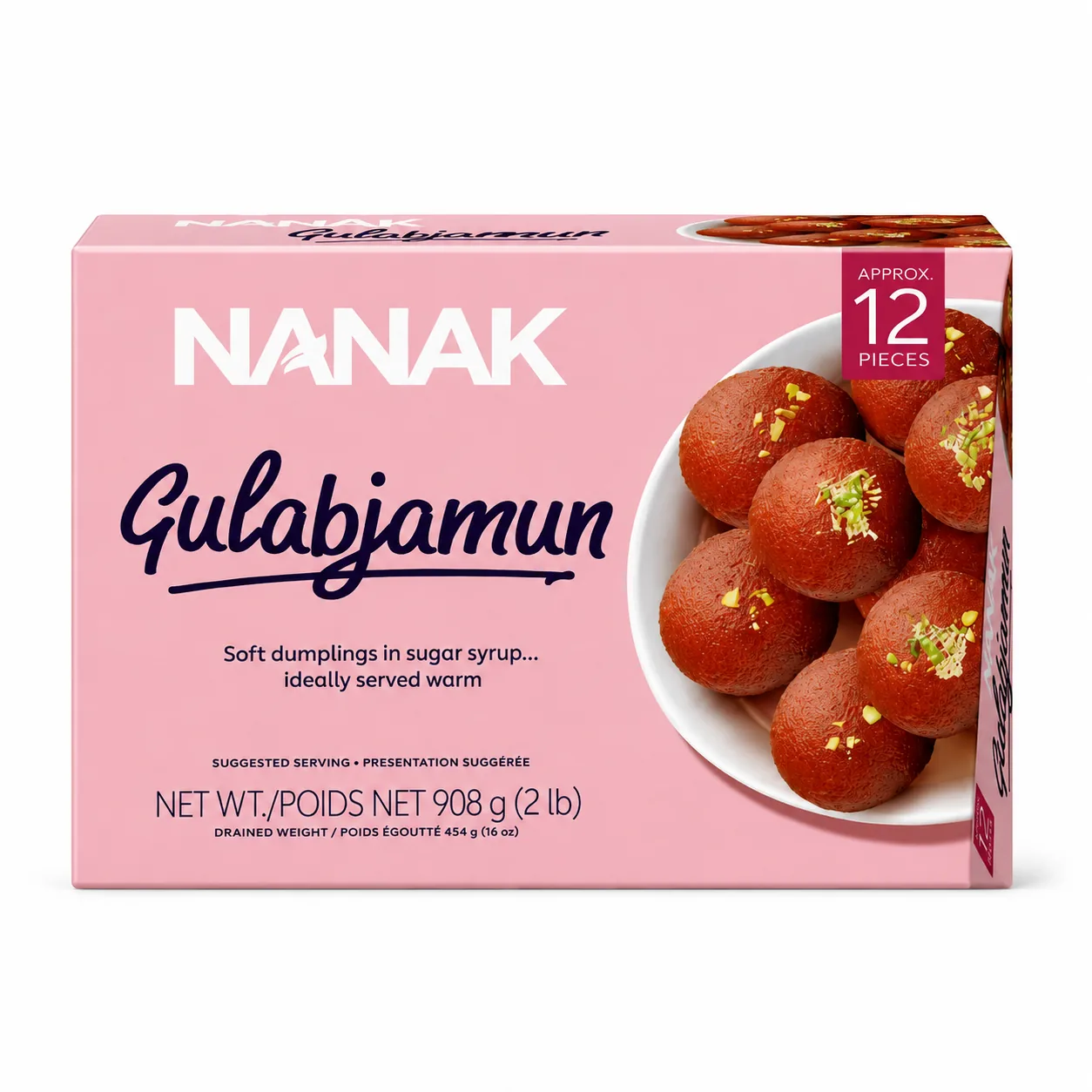 [IF4165] Nanak Gulab Jamun 908 g – Bolinhos doces em calda