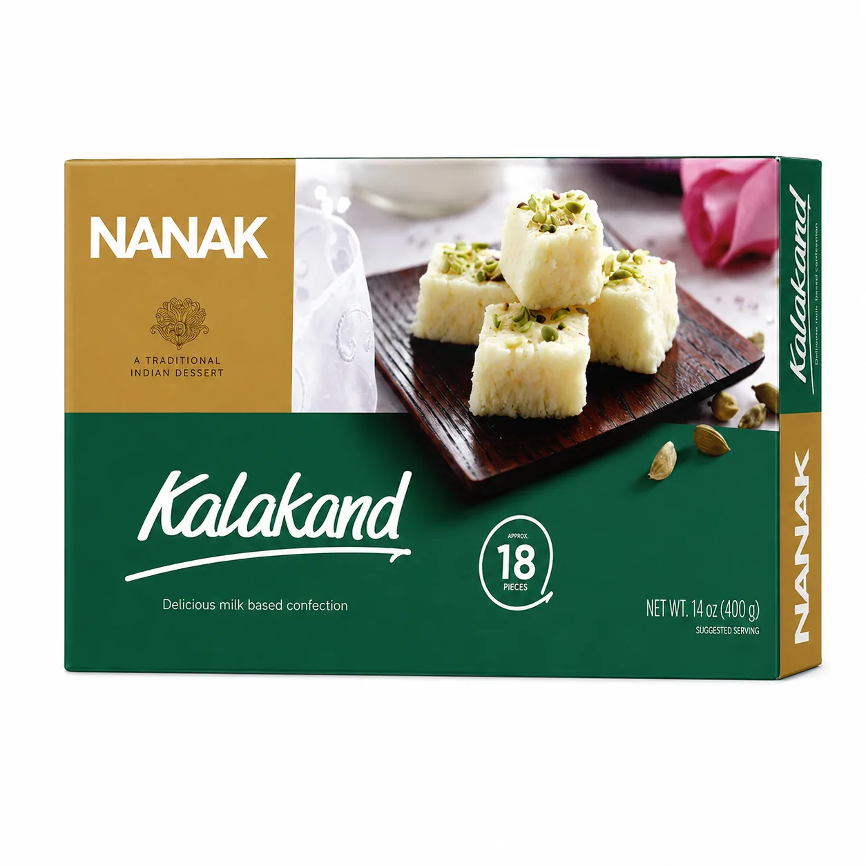 [IF4168] Nanak Kalakand 400 g – Doce Indiano de leite