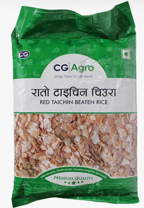 [23566] CG Agro Arroz achatado Taichin vermelho 1 kg