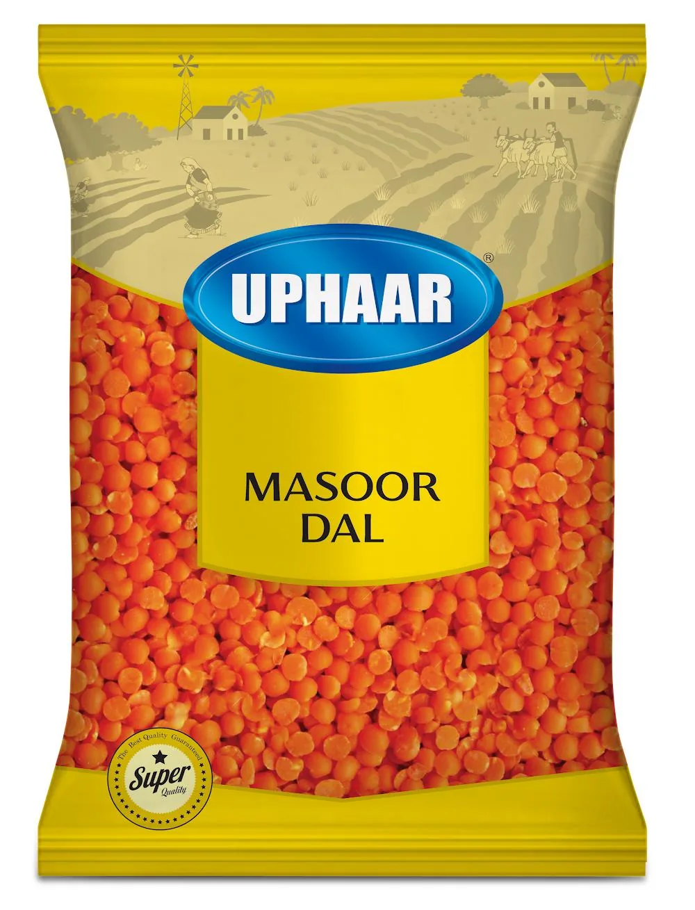 [26081] Uphaar Masoor Dal 2 kg – Split Red Lentils